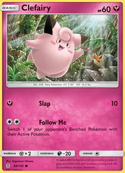 Clefairy, Guardians Rising Nº 88 Normal