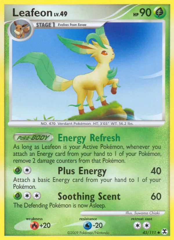 Leafeon, Rising Rivals No. 45