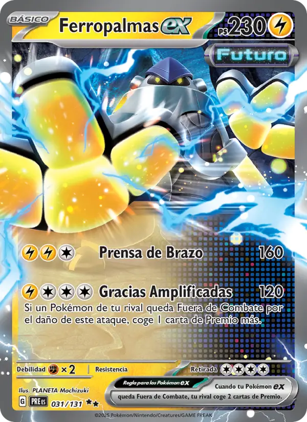 Ferropalmas ex, Evoluciones Prismáticas Nº 031