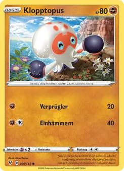 Klopptopus, Farbenschock No. 100 Normal