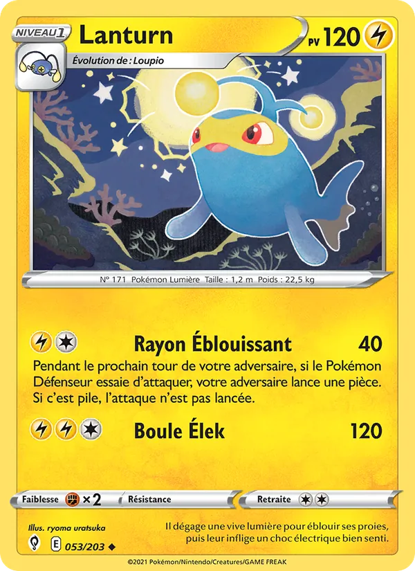 Lanturn, Évolution Céleste No. 53