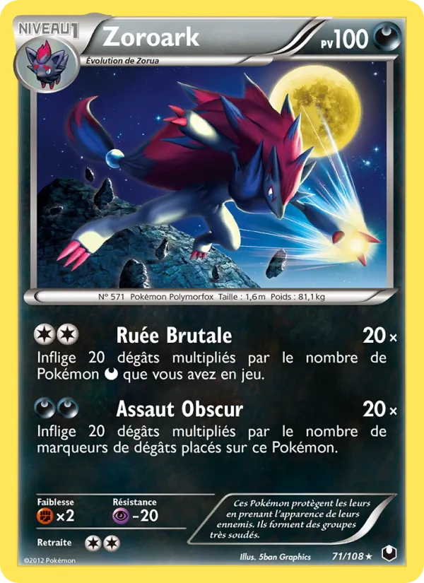 Zoroark, Explorateurs Obscurs No. 71