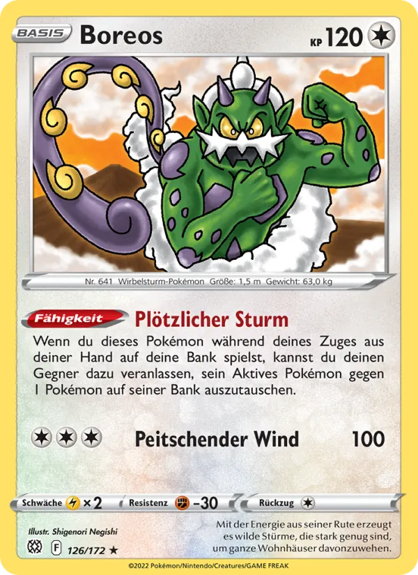 Boreos, Strahlende Sterne No. 126