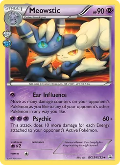 Meowstic, Generations No. RC15 Normal