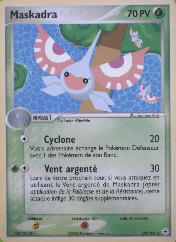Maskadra, EX Légendes Oubliées No. 20
