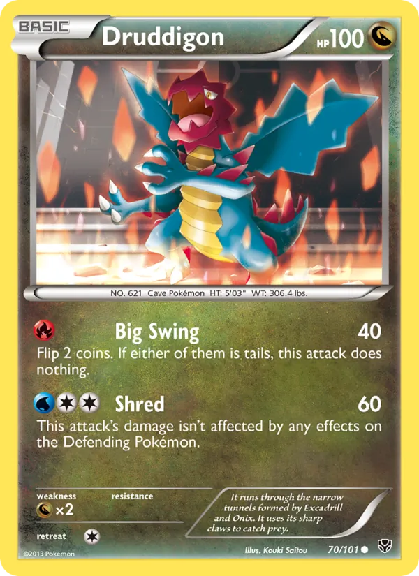 Druddigon, Plasma Blast No. 70