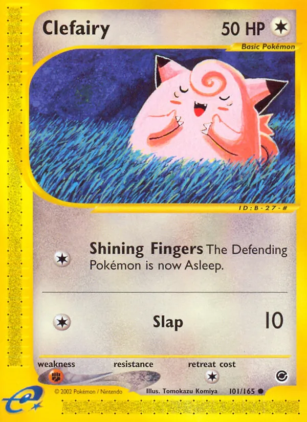 Clefairy, Expedition Base Set Nº 101