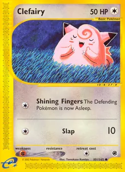Clefairy, Expedition Base Set Nº 101 Normal