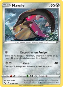 Mawile, Espada y Escudo Nº 129 Normal
