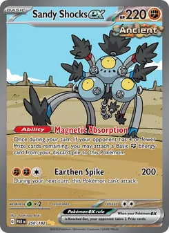 Sandy Shocks ex, Paradox Rift Nº 250 Holo