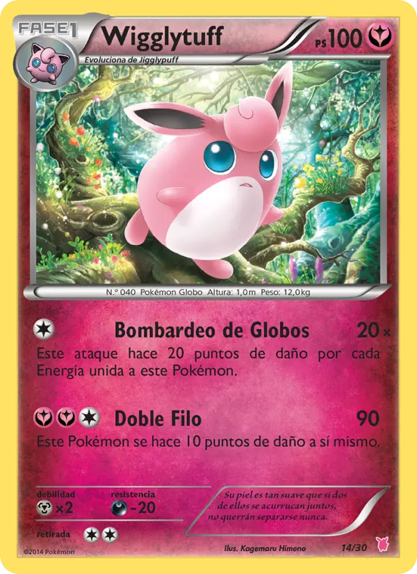 Wigglytuff, Kit de Entrenador XY (Wigglytuff) No. 14