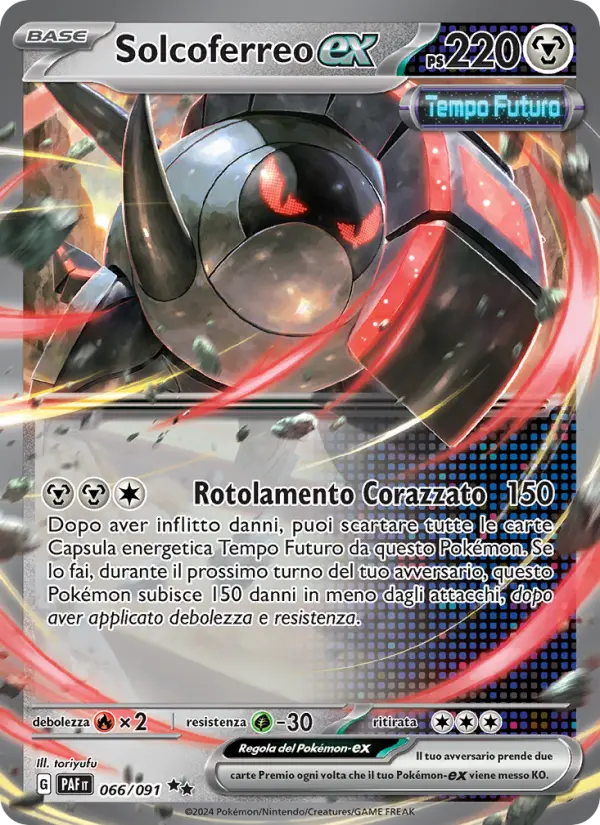Solcoferreo-ex, Destino di Paldea Nº 066