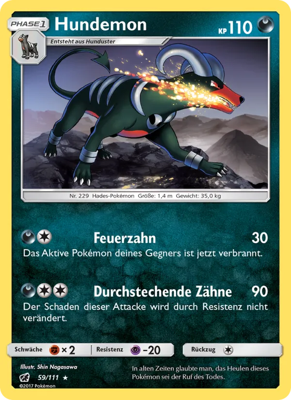 Hundemon, Aufziehen der Sturmröte Nº 59