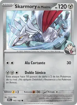 Skarmory de Máximo, Rivales Predestinados No. 142 Normal