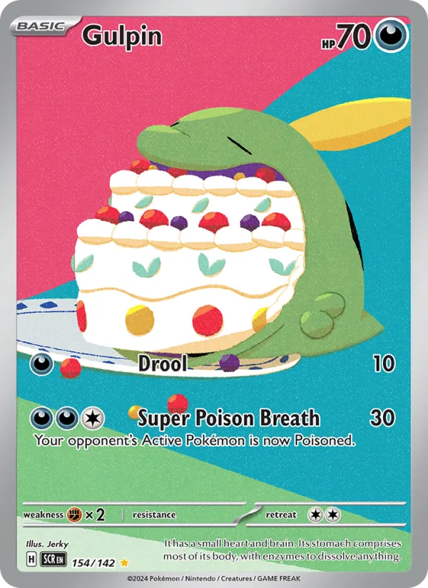 Gulpin, Stellar Crown No. 154