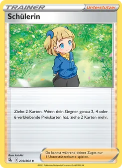 Schülerin, Fusions Angriff No. 239 Normal
