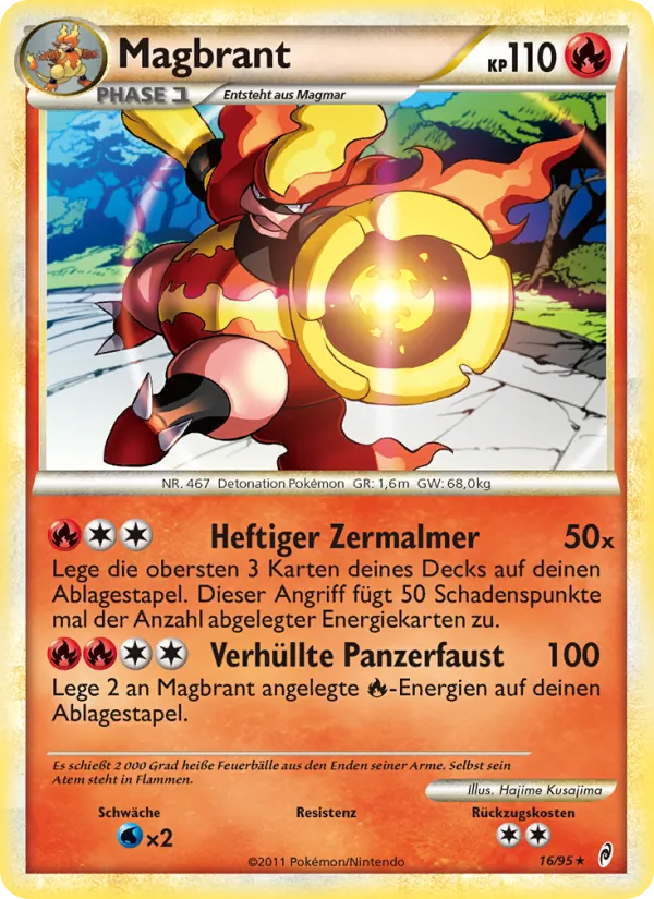 Magbrant, Ruf der Legenden No. 16