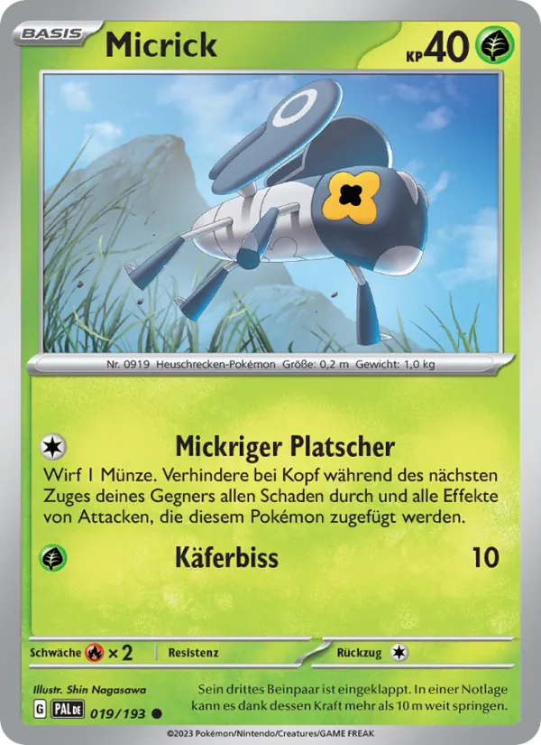 Micrick, Entwicklungen in Paldea No. 019