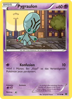 Pygraulon, Kommende Schicksale No. 61 Normal