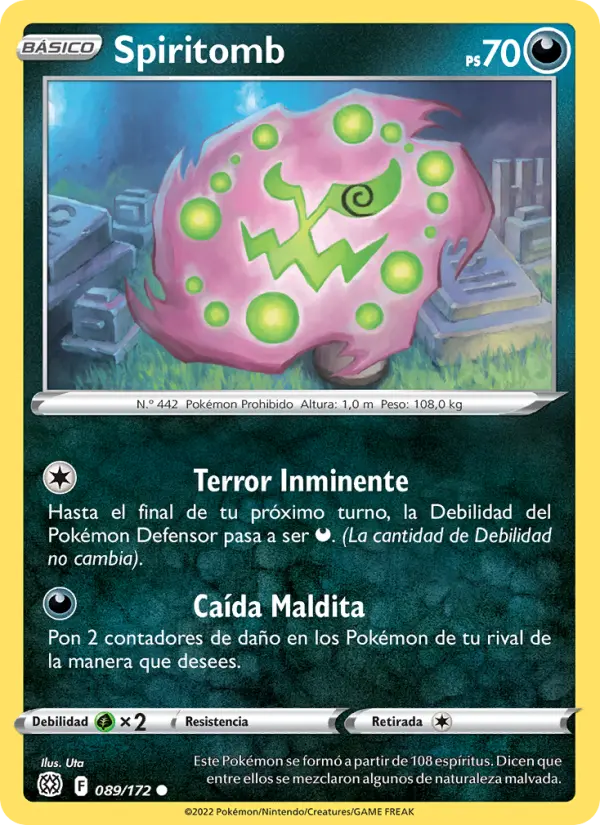 Spiritomb, Astros Brillantes Nº 089