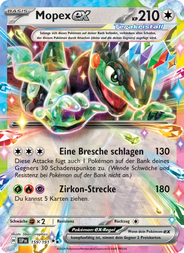 Mopex-ex, Stürmische Funken Nº 159
