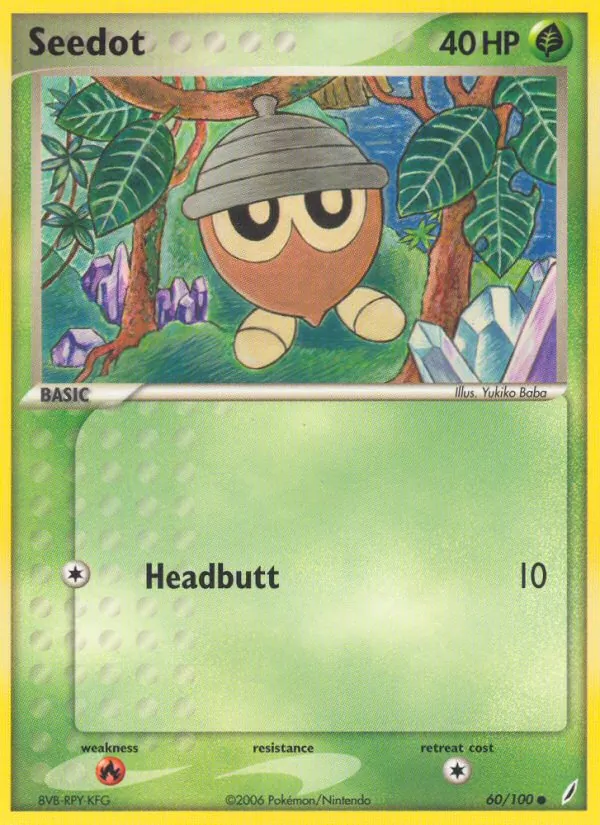 Seedot, Crystal Guardians No. 60