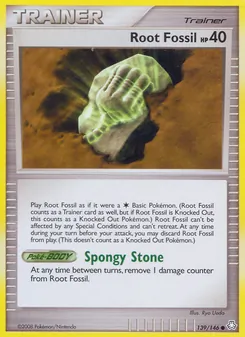 Root Fossil, Legends Awakened Nº 139 Normal