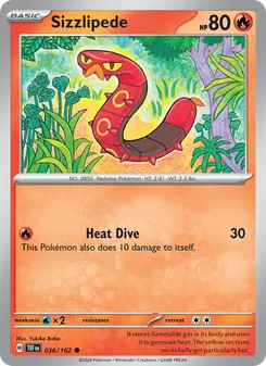 Sizzlipede, Temporal Forces No. 036 Normal