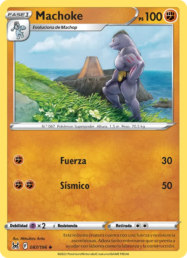 Machoke, Origen Perdido No. 087
