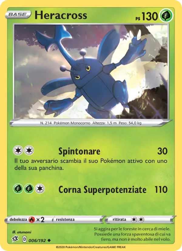 Heracross, Fragore Ribelle Nº 6