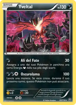 Yveltal, Vapori Accesi No. 65 Normal