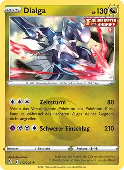 Dialga, Drachenwandel No. 112 Holo