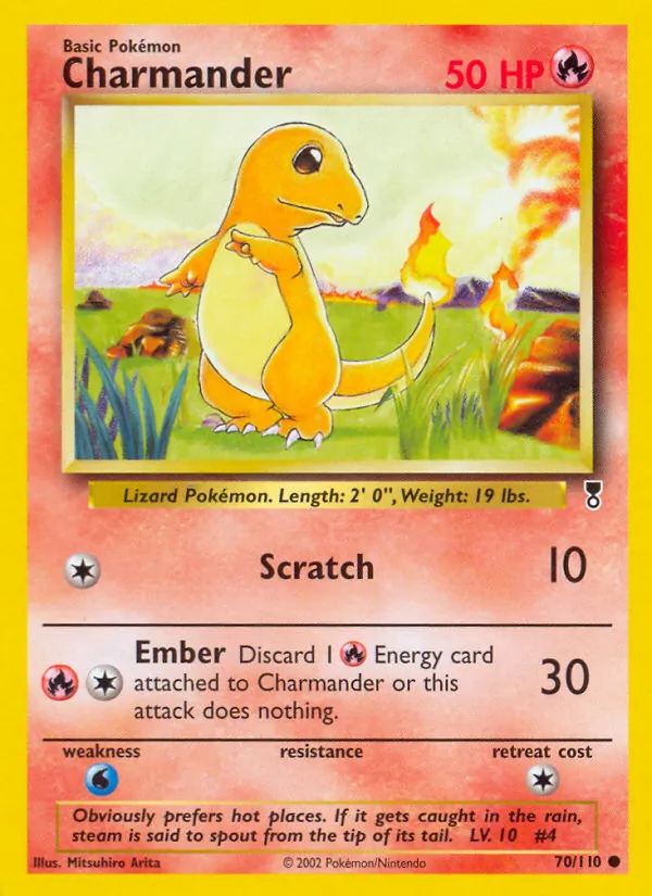 Charmander, Legendary Collection No. 70