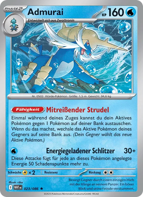 Admurai, Weiße Flammen No. 023