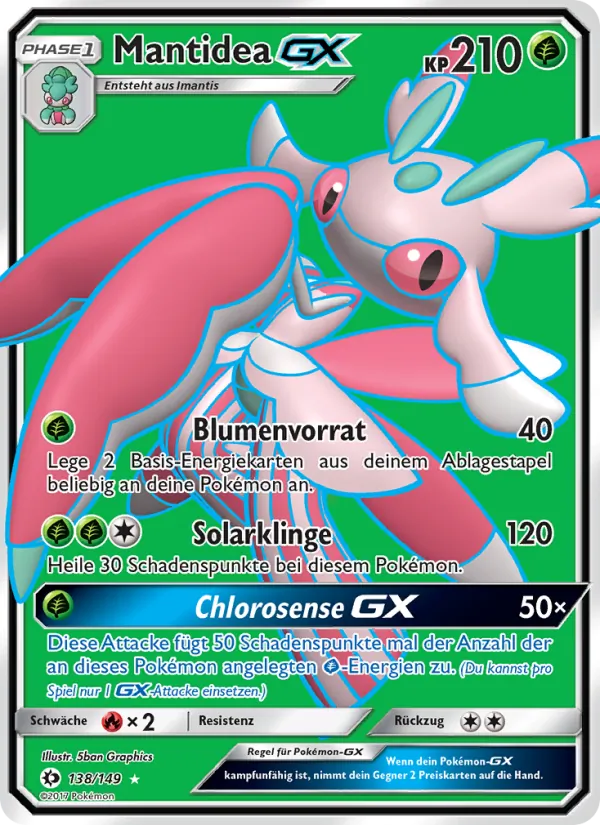 Mantidea GX, Sonne & Mond No. 138