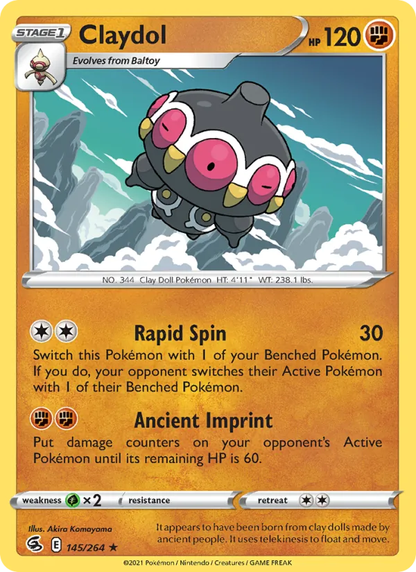 Claydol, Fusion Strike Nº 145