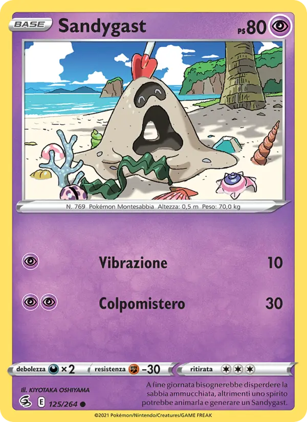 Sandygast, Colpo Fusione Nº 125