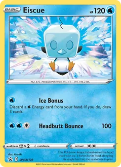 Eiscue, SWSH Black Star Promos No. SWSH128 Holo