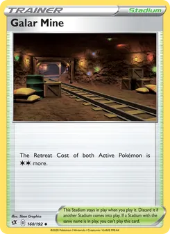 Galar Mine, Rebel Clash Nº 160 Normal
