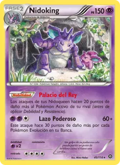 Nidoking, Asedio de Vapor Nº 45 Normal