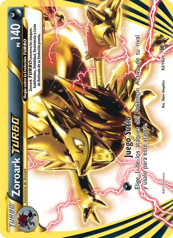 Zoroark TURBO, Turbo Impulso No. 92