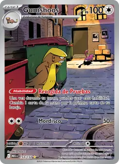 Gumshoos, Megaevolución No. 153 Holo