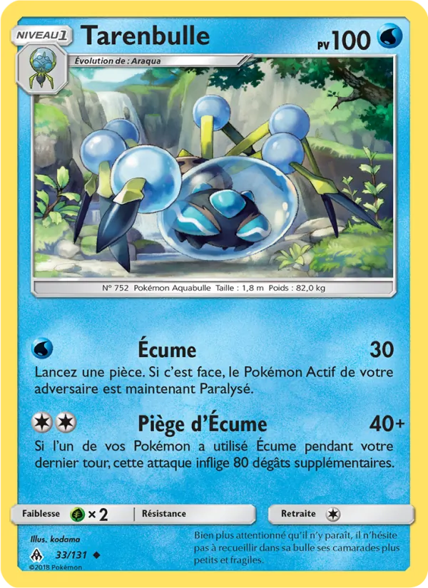 Tarenbulle, Lumière Interdite No. 33