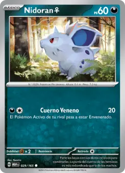 Nidoran♀, 151 Nº 029 Normal