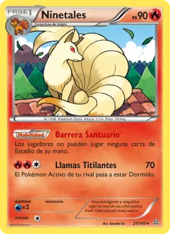 Ninetales, Duelos Primigenios No. 21 Normal