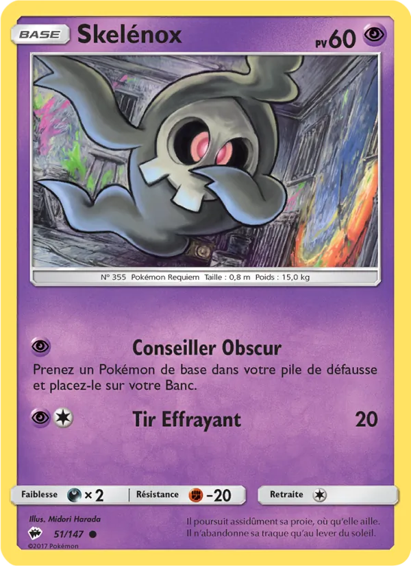 Skelénox, Ombres Ardentes No. 51