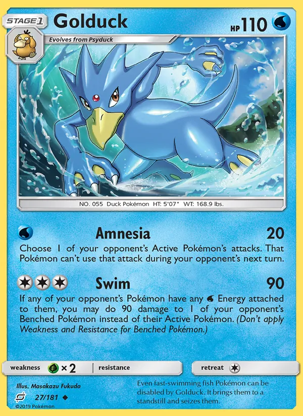Golduck, Team Up No. 27