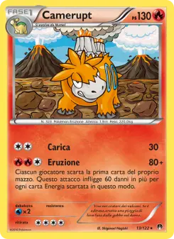 Camerupt, Turbo Crash No. 13 Normal