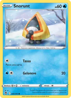Snorunt, Tempesta Argentata No. 041 Normal