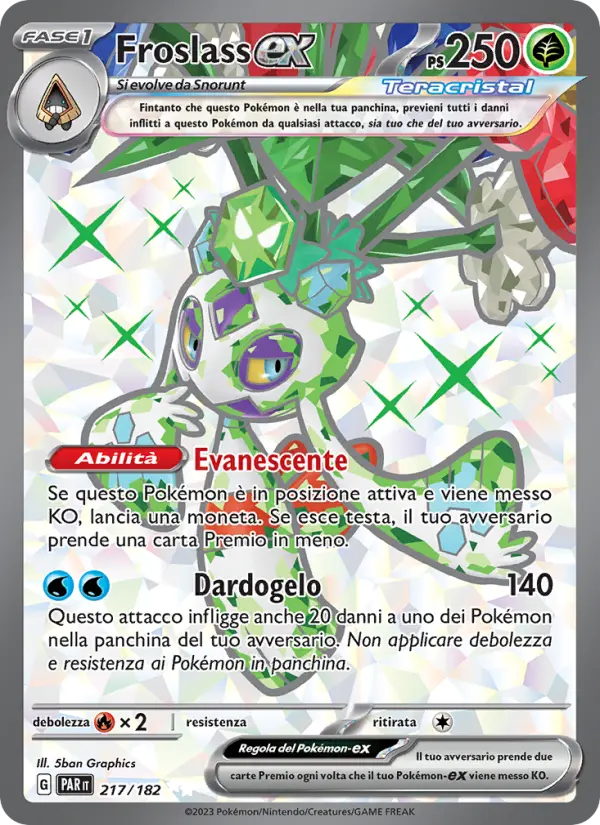 Froslass-ex, Paradosso Temporale No. 217